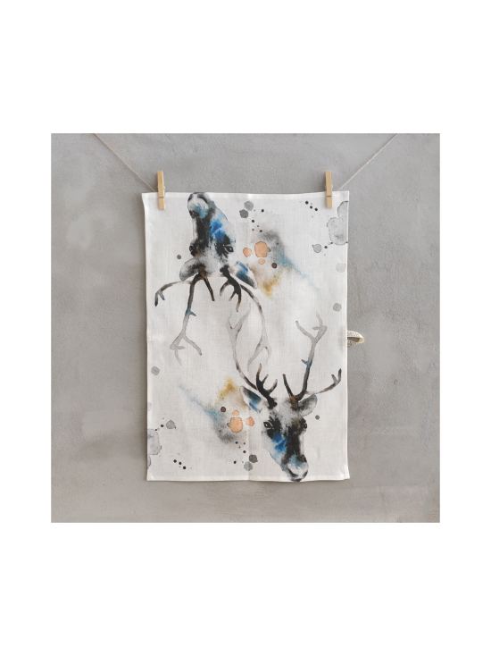 ESTER VISUAL - Pellava-keittiöpyyhe Poro 45×65 cm - MONIVÄRINEN PRINTTI - photo 2 ESTER VISUAL - Pellava-keittiöpyyhe Poro 45×65 cm - MONIVÄRINEN PRINTTI | Stockmann - photo 2
