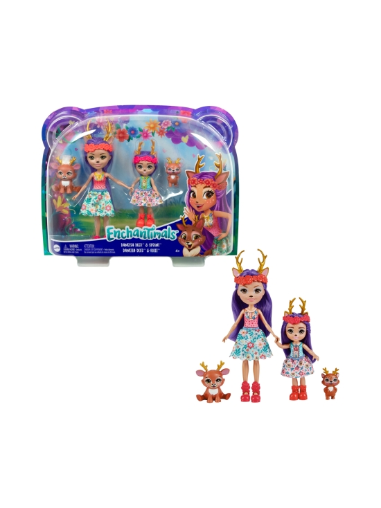 ENCHANTIMALS - MATTEL ENCHANTIMALS Nukkesiskokset Danessa ja Danetta Deer - photo 3 ENCHANTIMALS - MATTEL ENCHANTIMALS Nukkesiskokset Danessa ja Danetta Deer | Stockmann - photo 3