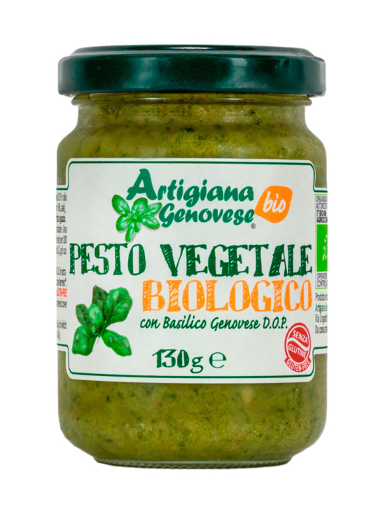 Artigiana Genovese - Vihreä Vegaanipesto Basilika 130g Luomu - photo 1 Artigiana Genovese - Vihreä Vegaanipesto Basilika 130g Luomu | Stockmann - photo 1