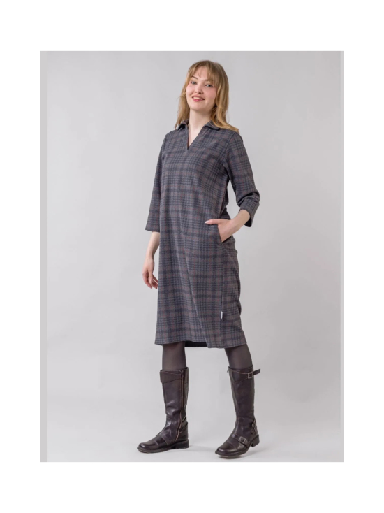 Globe Hope - VALKAMA mekko, harmaa ruudullinen - HARMAA | Stockmann - photo 5