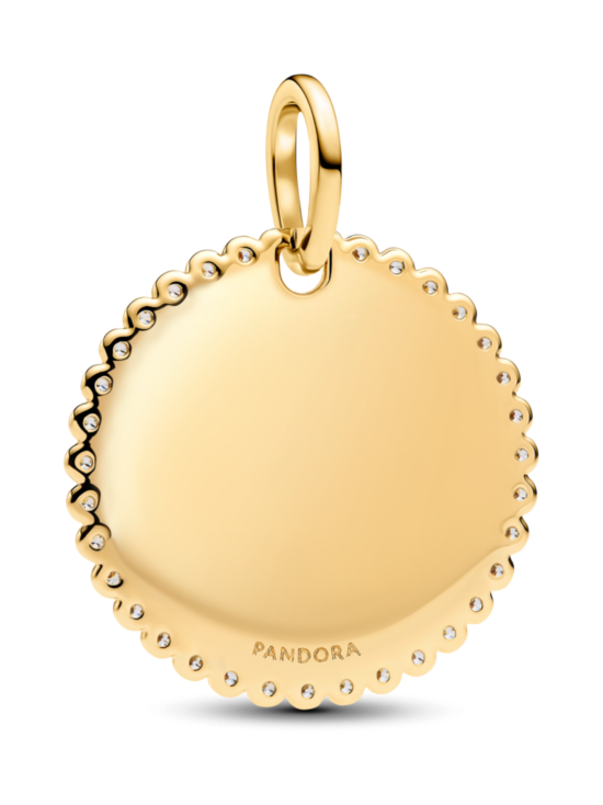 Pandora - Engravable Round Tag Pendant - 364007C01 | Stockmann - photo 2