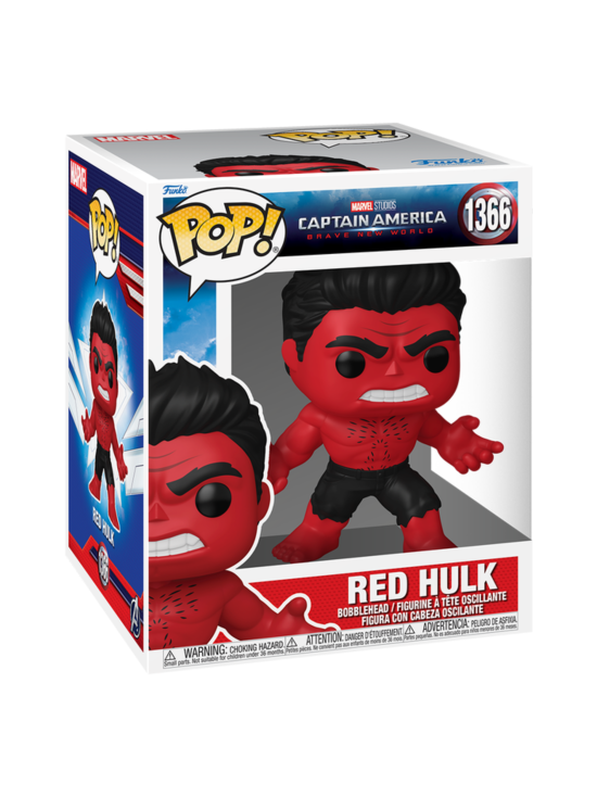 MARVEL - FUNKO POP! Super Vinyylihahmo: Marvel: Captain America: Brand New World - Red Hulk - photo 1 MARVEL - FUNKO POP! Super Vinyylihahmo: Marvel: Captain America: Brand New World - Red Hulk | Stockmann - photo 1