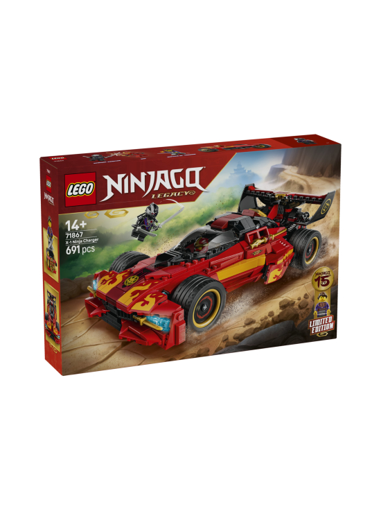 LEGO NINJAGO - LEGO Ninjago Ninja-auto X-1 – 15-vuotisjuhlamalli 71867 | Stockmann - photo 1