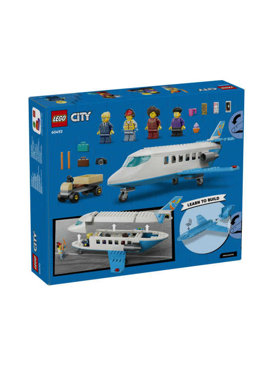 LEGO CITY - LEGO City Suihkumatkustajakone 60492 | Stockmann - photo 2