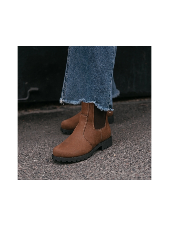 Pomar - AAVA Naisten Zero Waste Chelsea-nilkkurit - HEINEN CURRY/FELT L | Stockmann - photo 3