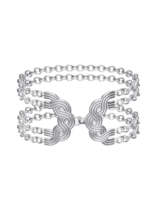 Kalevala - Louhetar rannekoru hopea 2500392185 | Stockmann - photo 1