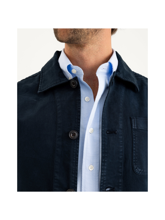 Berkeley - Logan Stretch Overshirt -paitatakki - NAVY | Stockmann - photo 4