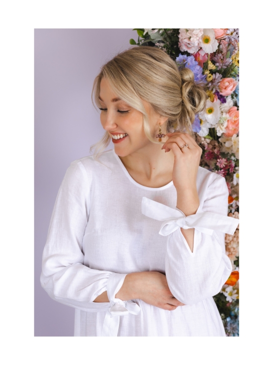 Nakoa - Hailey Dress, Coconut Milk - VALKOINEN | Stockmann - photo 7