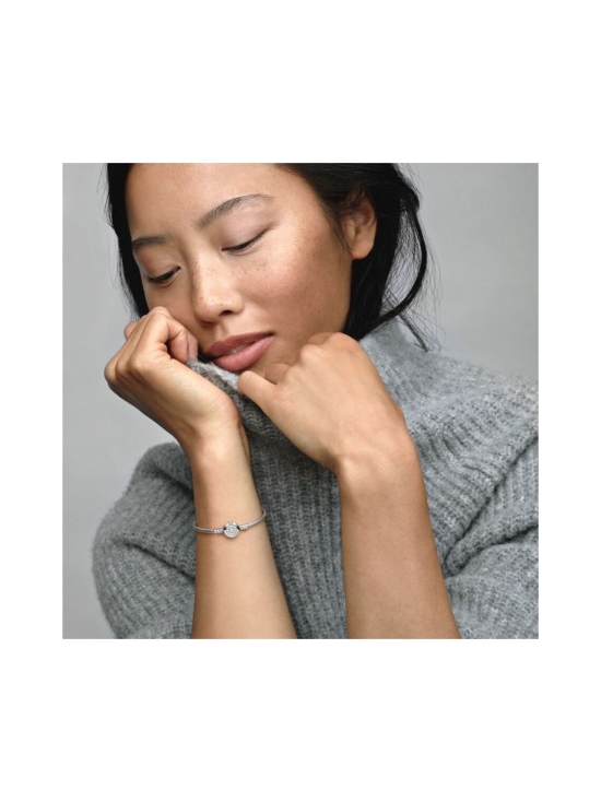 Pandora - Pandora Moments Sparkling Crown O Snake Chain rannekoru 599046C01 | Stockmann - photo 2