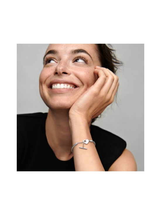 Pandora - Pandora Moments rannekoru Engravable Heart T-Bar 599285C00 | Stockmann - photo 2