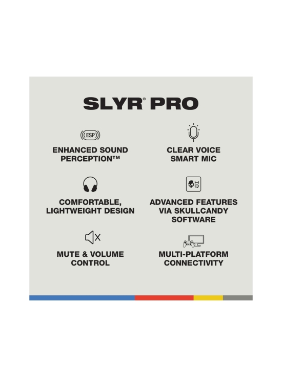 Skullcandy - SLYR PRO MULTI-PLATFORM Gaming Wired Over-Ear Black/Green - photo 1 Skullcandy - SLYR PRO MULTI-PLATFORM Gaming Wired Over-Ear Black/Green | Stockmann - photo 1