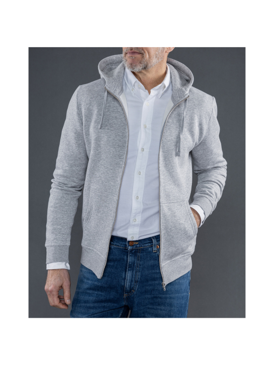 Berkeley - Alfie Zip Hood -huppari - GREY MELANGE - photo 2 Berkeley - Alfie Zip Hood -huppari - GREY MELANGE | Stockmann - photo 2