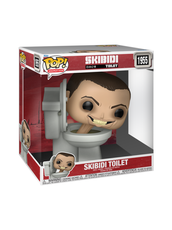 SKIBIDI TOILET - FUNKO POP! Jumbo Vinyylihahmo: Skibidi Toilet - photo 1 SKIBIDI TOILET - FUNKO POP! Jumbo Vinyylihahmo: Skibidi Toilet | Stockmann - photo 1