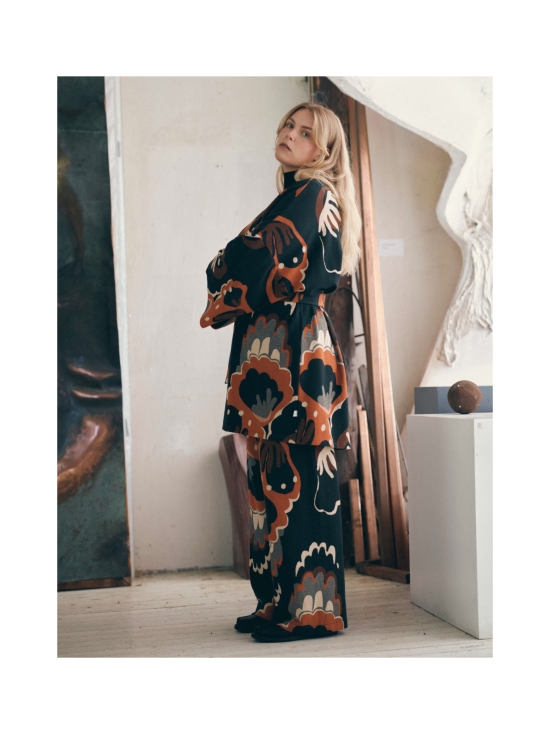 MAINIO - Seashell jacquard housut - MULTI | Stockmann - photo 9