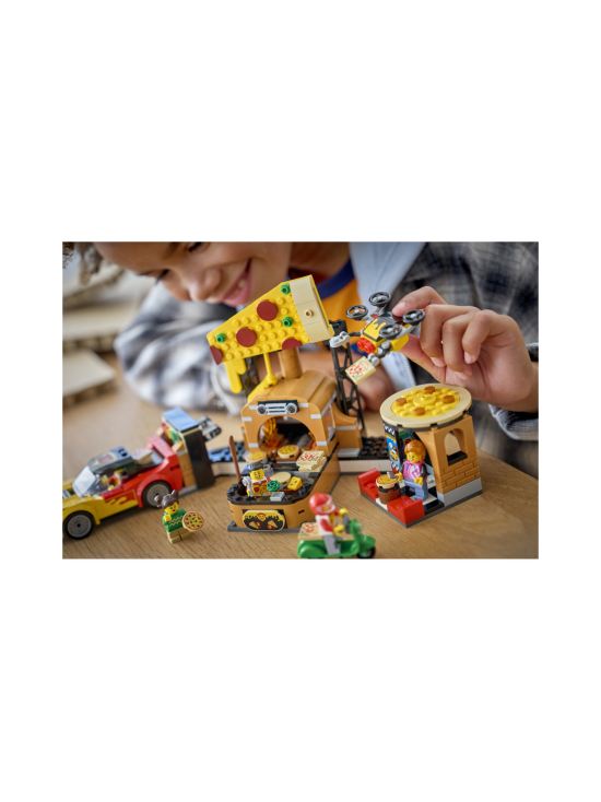 LEGO CITY - LEGO City Pizzaravintola ja toimituskulkuneuvot 60496 | Stockmann - photo 5