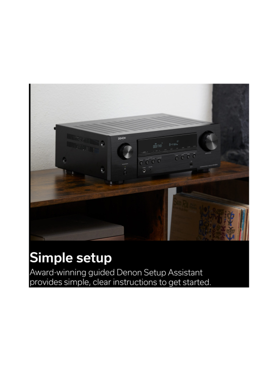 Denon - Denon AVR-S670H 5.2 HEOS 8K AV-vahvistin - photo 7 Denon - Denon AVR-S670H 5.2 HEOS 8K AV-vahvistin | Stockmann - photo 7