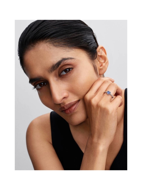 Pandora - Sparkling Elevated Heart Ring - 198421C05 | Stockmann - photo 5