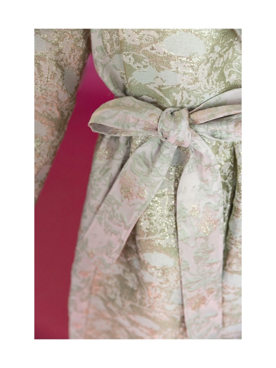 Miia Halmesmaa - BROKADITAKKI, VAALEANPUNAINEN MINTTU - VAALEANPUNAINEN | Stockmann - photo 7