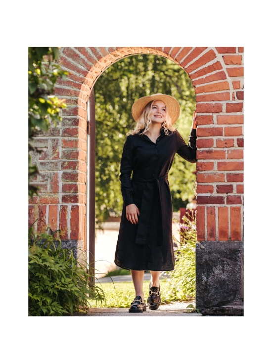 Nakoa - Chloe Pellavamekko, Black - MUSTA | Stockmann - photo 8