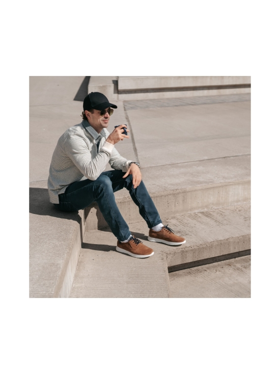 Pomar - TIKKA Miesten mokkanahka sneakerit - COGNAC SUEDE/WHITE SOLE - photo 6 Pomar - TIKKA Miesten mokkanahka sneakerit - COGNAC SUEDE/WHITE SOLE | Stockmann - photo 6