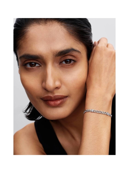 Pandora - Heart Cuban Chain Bracelet - 594226C01 | Stockmann - photo 4