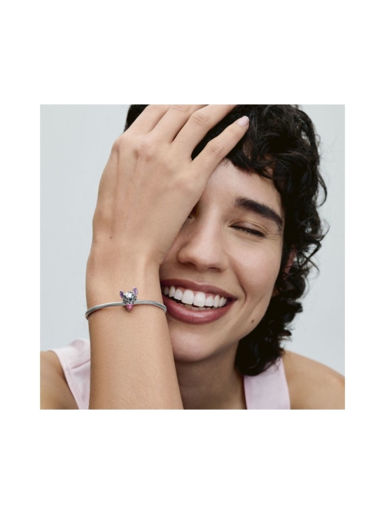 Pandora - Disneyn Stitchin syntymäpäiväkakku -hela Disney Stitch birthday cake sterling silver charm with pink, purple, blue and black enamel Sterling silver Enamel  Purple 793189C01 | Stockmann - photo 2