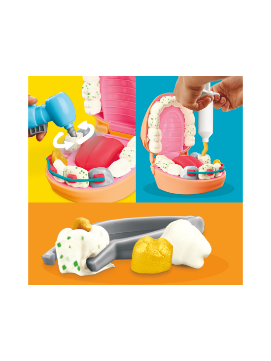 PLAY-DOH - PLAY-DOH Poraa ja paikkaa -hammaslääkärileikkisetti - photo 9 PLAY-DOH - PLAY-DOH Poraa ja paikkaa -hammaslääkärileikkisetti | Stockmann - photo 9