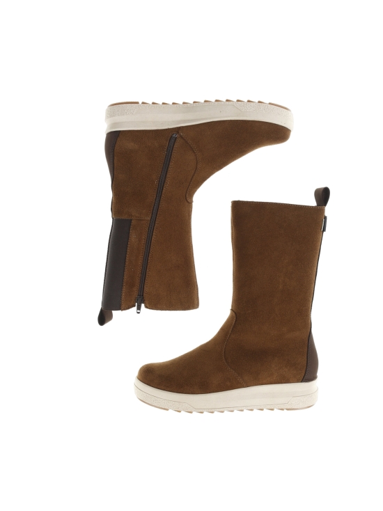 Pomar - UTU Naisten GORE-TEX® talvisaapikkaat - BROWN SUEDE FUR LIN.BEIGE S | Stockmann - photo 4