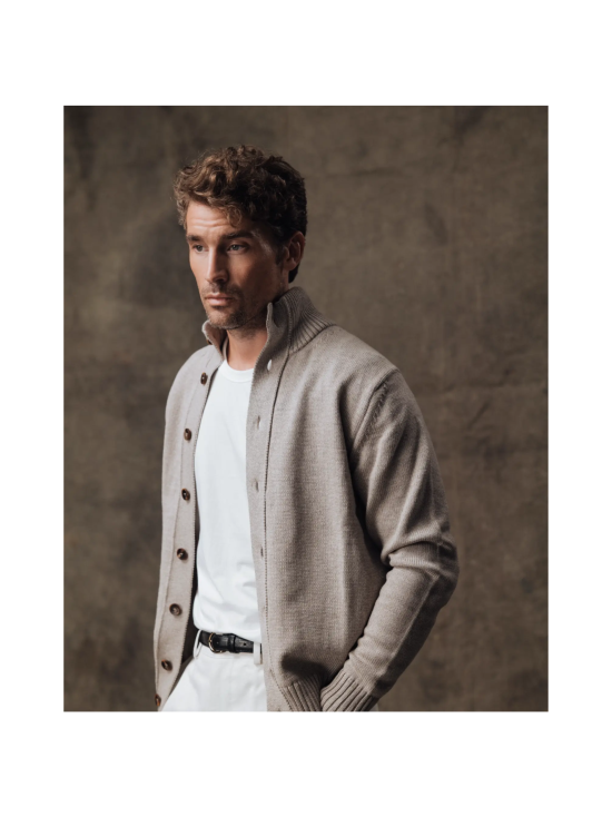 Berkeley - Bardello Merino Cardigan neuletakki - SAND | Stockmann - photo 2