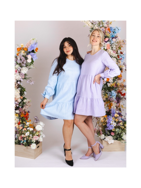 Nakoa - Hailey Dress, Sky Blue - SKY BLUE (VAALEANSININEN) - photo 4 Nakoa - Hailey Dress, Sky Blue - SKY BLUE (VAALEANSININEN) | Stockmann - photo 4