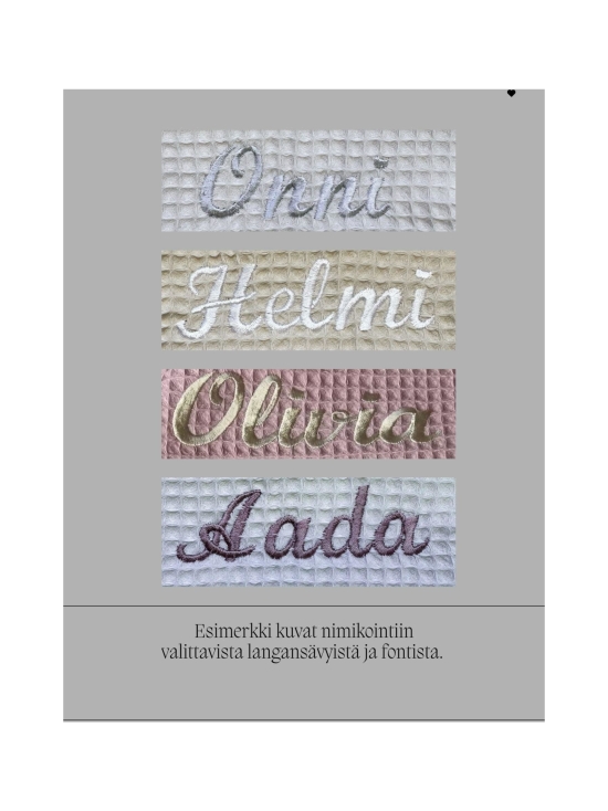 Swanie Finland - Kylpyponcho - Alma - LUONNONVALKOINEN | Stockmann - photo 5