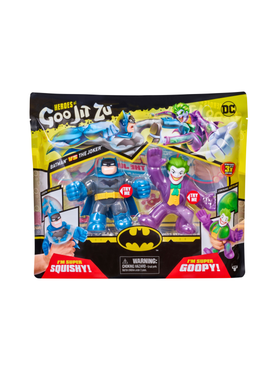 Goo Jit Zu - HEROES OF GOO JIT ZU DC Taistelu tuplapakkaus "Batman & Joker" W1 - photo 3 Goo Jit Zu - HEROES OF GOO JIT ZU DC Taistelu tuplapakkaus "Batman & Joker" W1 | Stockmann - photo 3