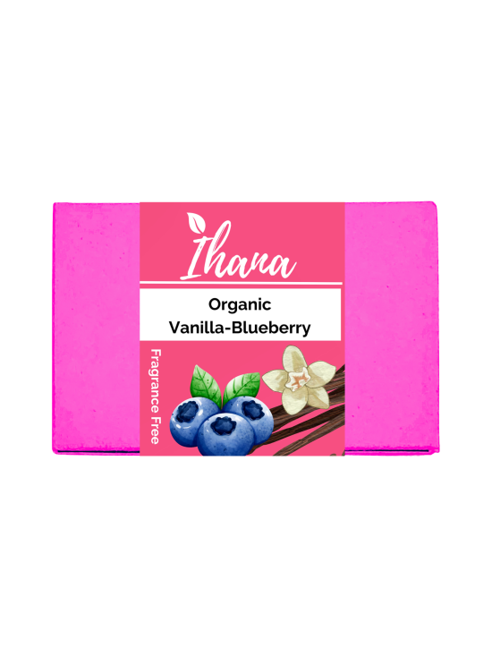 Ihana - IHANA Kosteuttava Hajusteeton Luomu Vanilja-Mustikkasaippua 100g - photo 1 Ihana - IHANA Kosteuttava Hajusteeton Luomu Vanilja-Mustikkasaippua 100g | Stockmann - photo 1