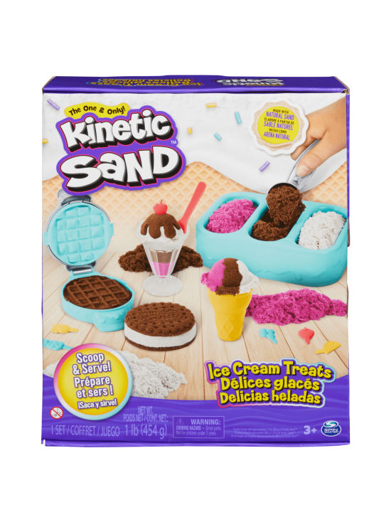 KINETIC SAND - KINETIC SAND Leikkisetti Jäätelöherkut (hajustamaton) - photo 2 KINETIC SAND - KINETIC SAND Leikkisetti Jäätelöherkut (hajustamaton) | Stockmann - photo 2