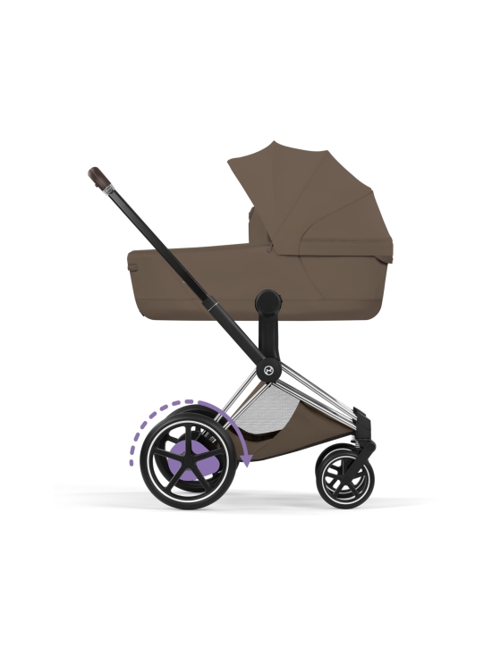 CYBEX - Cybex ePriam Style yhdistelmävaunut (Chrome Brown) - COCONUT BROWN | Stockmann - photo 3