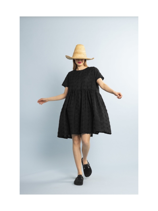 Miia Halmesmaa - LUSH- BABYDOLL MEKKO, MUSTA DAISY - MUSTA | Stockmann - photo 1
