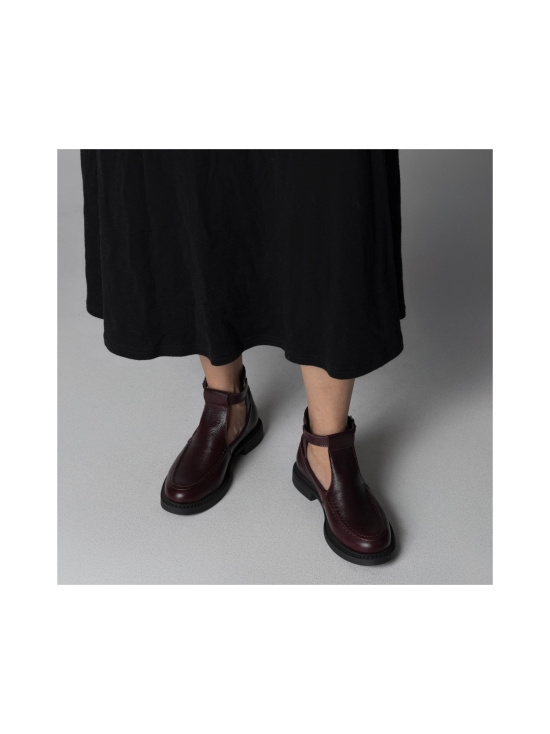 Pomar - KRASSI korkeat Mary Jane -kengät - PLUM NAPPA/BLACK SOLE | Stockmann - photo 4