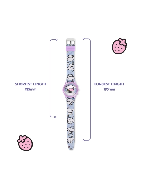 HELLO KITTY - HELLO KITTY digitaalinen kello silikonirannekkeella ja rannekorusetti Cinnamoroll | Stockmann - photo 4
