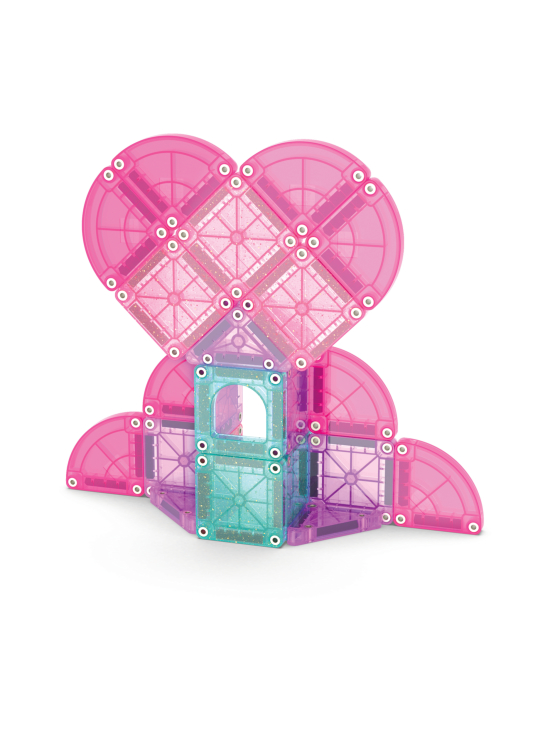 MAGNA-TILES - MAGNA-TILES Micromags Magneettinen rakennussarja Sydämet, 26 osaa | Stockmann - photo 2