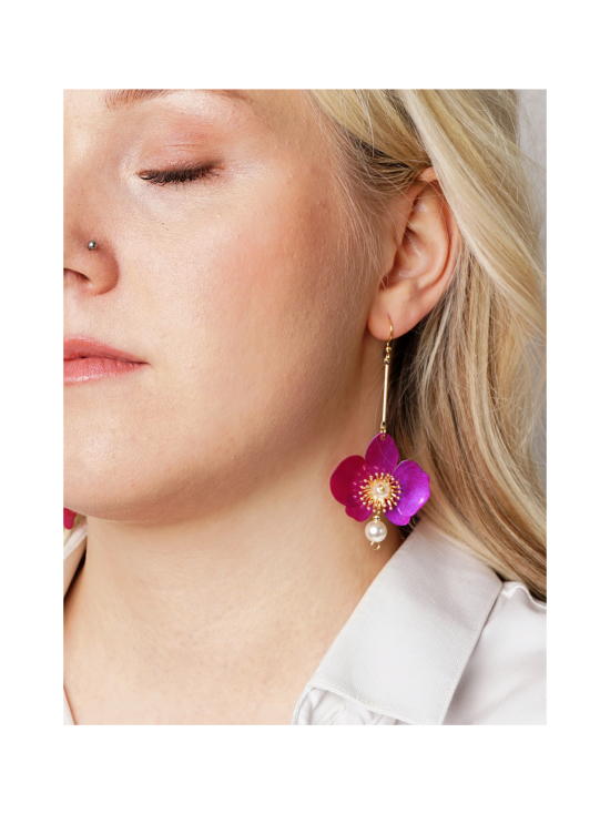 Upcycle with Jing - Butterfly Orchid Helmikorvakorut - Barbie Pink - BARBIE PINK | Stockmann - photo 3