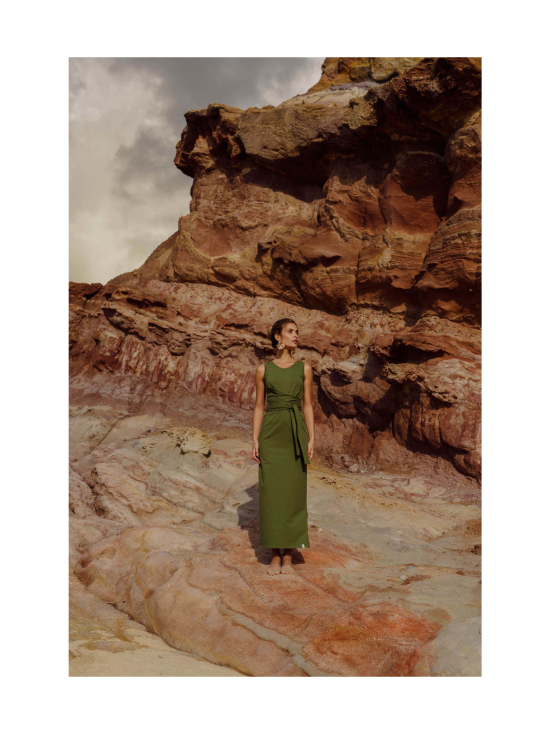 Nakoa - Maya Dress, Chive - CHIVE (OLIIVINVIHREÄ) | Stockmann - photo 3