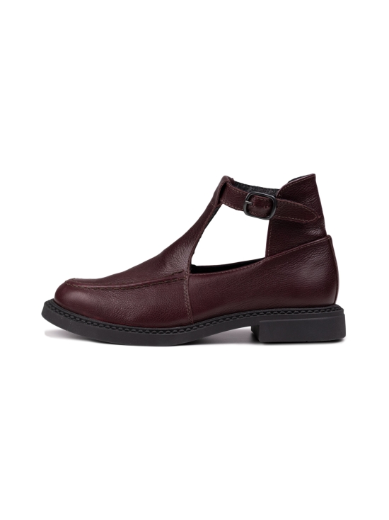 Pomar - KRASSI korkeat Mary Jane -kengät - PLUM NAPPA/BLACK SOLE | Stockmann - photo 1