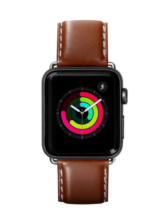 Oxford Apple Watch (38/40 mm) -nauha (ruskea)
