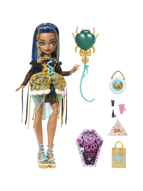 MONSTER HIGH - MONSTER HIGH pelottava suloinen syntymäpäivä - Cleo Doll - photo 2 MONSTER HIGH - MONSTER HIGH pelottava suloinen syntymäpäivä - Cleo Doll | Stockmann - photo 2