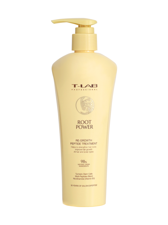 T-LAB Professional - Root Power Re-Growth Peptide Treatment -hiustenkasvua tukeva hoitoaine kaikille hiustyypeille 300ml | Stockmann - photo 2