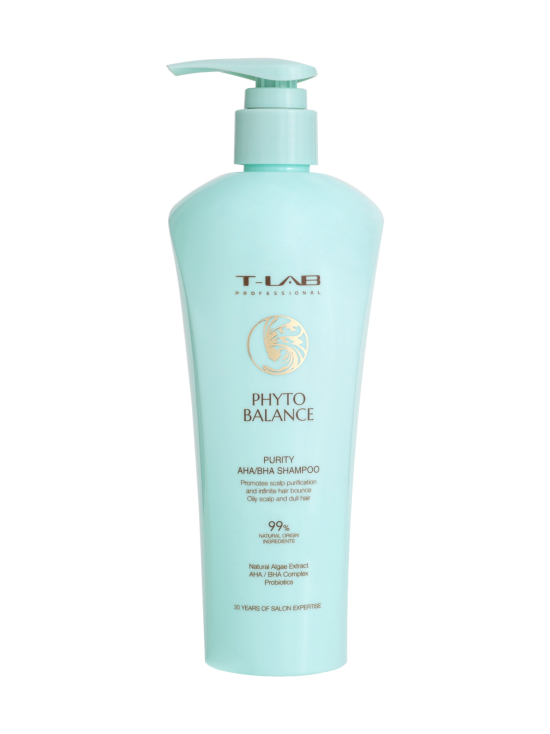 T-LAB Professional - Phyto Balance Purity AHA/BHA Shampoo -shampoo rasvoittuvalle hiuspohjalle 300ml | Stockmann - photo 1