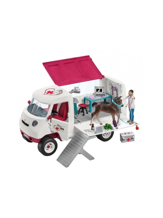 Schleich - SCHLEICH HORSE CLUB Liikkuva eläinlääkäriasema ja hannoverinhevosen varsa - photo 2 Schleich - SCHLEICH HORSE CLUB Liikkuva eläinlääkäriasema ja hannoverinhevosen varsa | Stockmann - photo 2