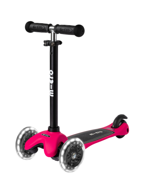 MICRO - MICRO Potkulauta Mini Deluxe Lite LED-valoilla, punainen | Stockmann - photo 5