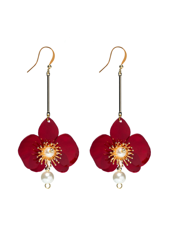 Upcycle with Jing - Butterfly Orchid Helmikorvakorut - Punainen - PUNAINEN - photo 1 Upcycle with Jing - Butterfly Orchid Helmikorvakorut - Punainen - PUNAINEN | Stockmann - photo 1
