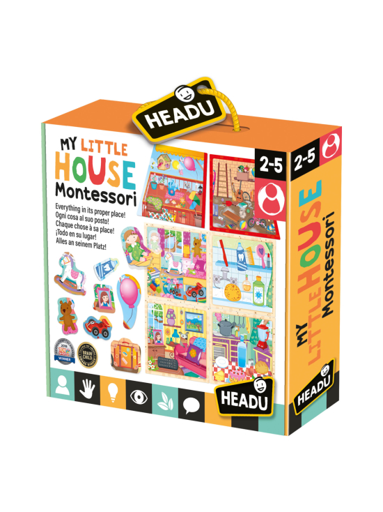 MONTESSORI - HEADU Montessori-peli Minun pieni taloni - photo 1 MONTESSORI - HEADU Montessori-peli Minun pieni taloni | Stockmann - photo 1